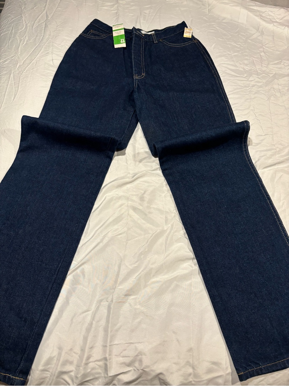Calvin Klein Western Vintage Deadstock Women Cigarette Leg cut- BNWT Made in USA